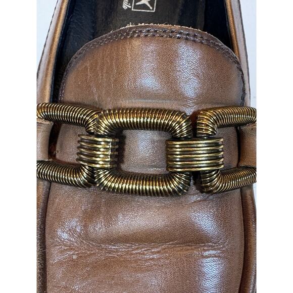 Size 40 Pikolinos Aviles Brown Loafers Chunky - Picture 6 of 12